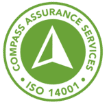 Compass Assurance Services ISO 14001 Green Logo