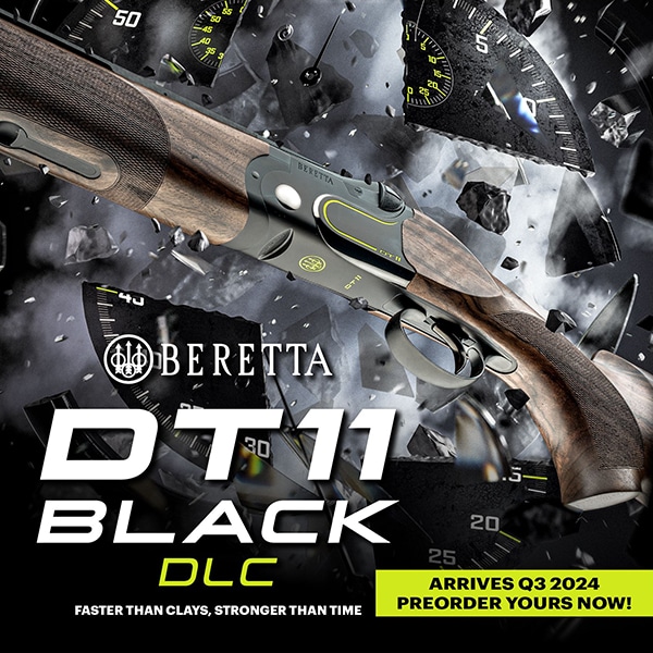 Introducing Beretta DT11 Black DLC shotgun